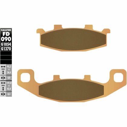 Μπροστινά/πίσω Moto Pads Galfer SINTERED COMPOUND FD090G1370
