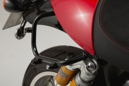 Σχάρα πλαϊνής βαλίτσας SW-MOTECH SLC ΠΛΑΪΝΗ ΒΑΡΕΛΑ R THRUXTON 1200 ABS