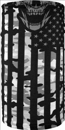 Prosop multifunctional FLEECE URB CAM FLAG