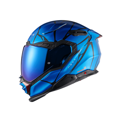 Κράνος NEXX X.WST3 B-SIDE ΟΥΡΑΝΙΟ ΜΠΛΕ/ΜΑΥΡΟ ΜΑΤ