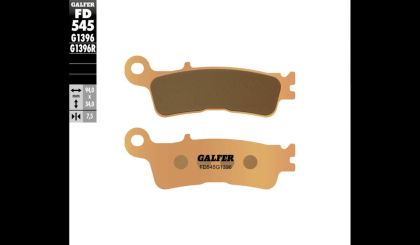 Μπροστινά Moto Pads Galfer SINTERED FD545G1396