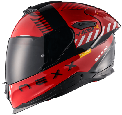 Κράνος NEXX Y100R FADE RED BLACK