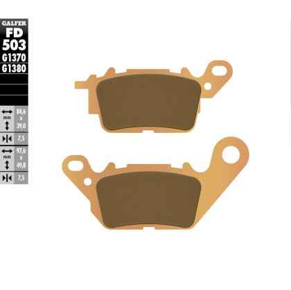 Предни мото накладки Galfer SINTERED COMPOUND FD503G1370