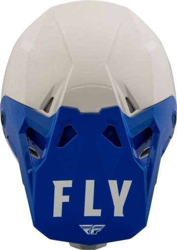 Casca de motocross FLY RACING Formula CP Slant- Gri/Albastru