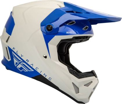 Casca de motocross FLY RACING Formula CP Slant- Gri/Albastru