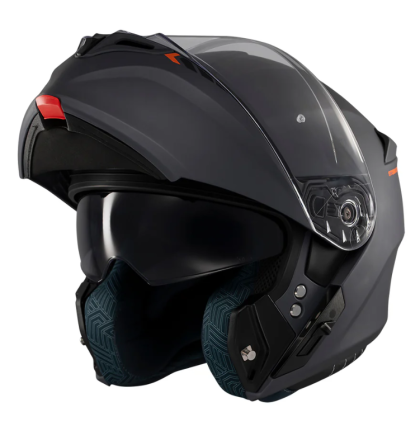 Cască deschisă AXXIS STORM S SV SOLID A2 TITANIUM