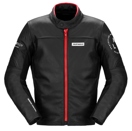 Geaca de piele motociclete SPIDI Genesis Red