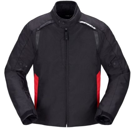 Textile motorcycle jacket SPIDI TEK H2OUT Black/Red
