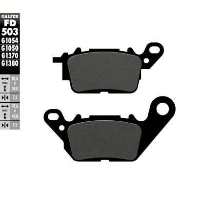 Tampoane fata pentru motocicleta Galfer SCOOTER FD503G1050