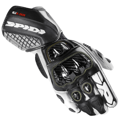 Мото ръкавици SPIDI Carbo Kangaroo BLACK/WHITE