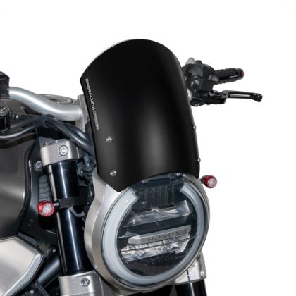 Черна спортна слюда BARRACUDA AEROSPORT от алуминий Honda CB 1000R (18-20) CB 650R (19-20)