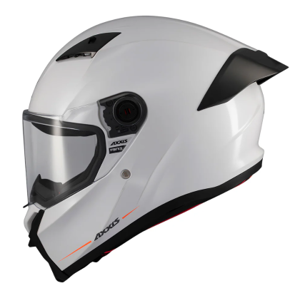 Helmet AXXIS FENIX SOLID WHITE GLOSS