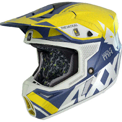 Casca motocross AXXIS WOLF JACKAL A3