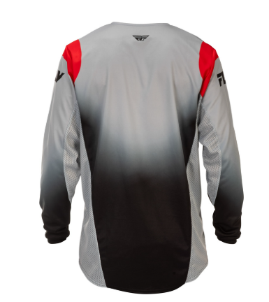 Tricou motocross FLY RACING Kinetic DBK Ediție Specială - Gri/Negru/Roșu