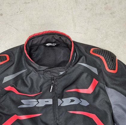 Textile motorcycle jacket SPIDI RACE-EVO H2OUT RETURNED ZJ30032401