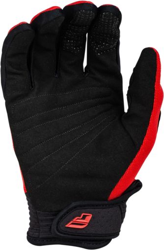 Kids Motocross Gloves FLY RACING F-16- Red/Black