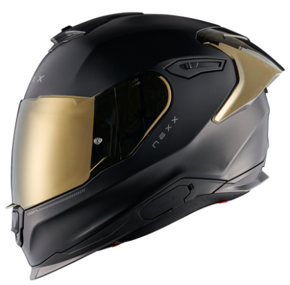 Casca NEXX Y100R SUBSONIC BLACK GOLD MATT