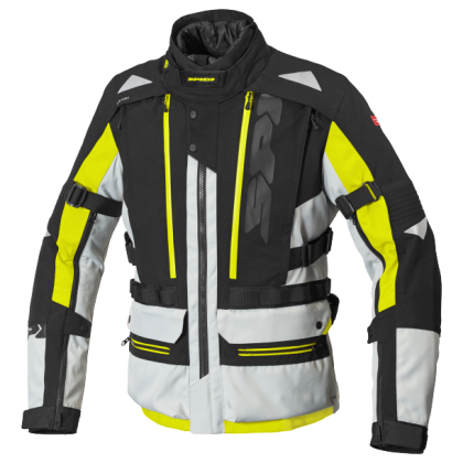 Textile motorcycle jacket SPIDI ALLROAD 3in1 YELLOW FLUO