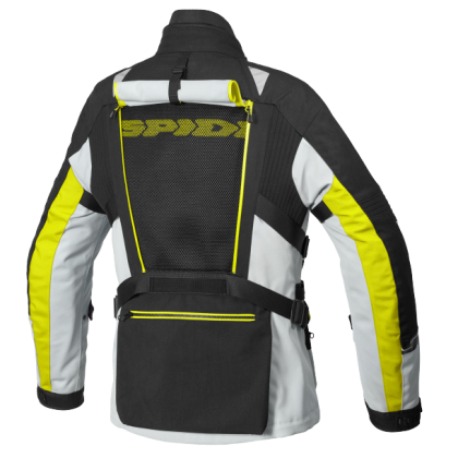 Textile motorcycle jacket SPIDI ALLROAD 3in1 YELLOW FLUO