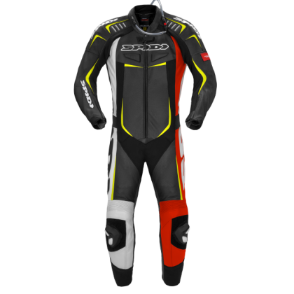 Motorcycle team SPIDI TRACK WIND PRO RED/YELLOW FLUO