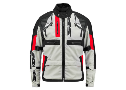 Текстилно мото яке SPIDI CROSSMASTER Ice/Red