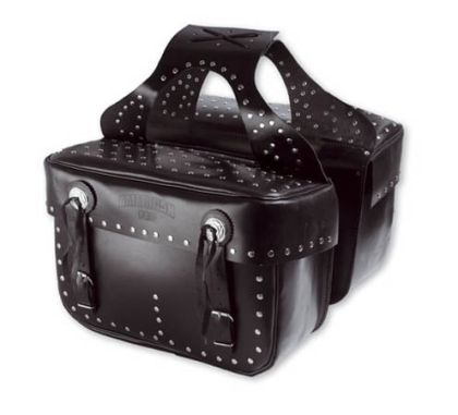 Șa motociclete din piele A-PRO H-D BLACK