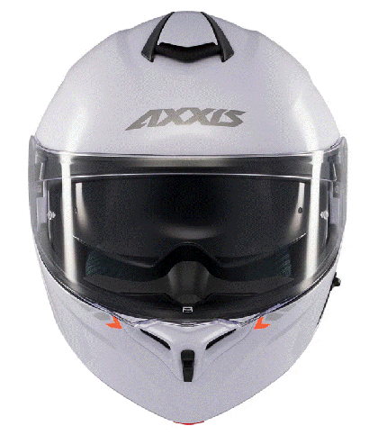 Flip-up helmet AXXIS STORM S SV SOLID A0