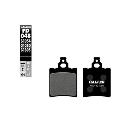 Предни/задни мото накладки Galfer SCOOTER FD048G1050