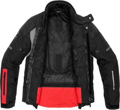 Текстилно мото яке SPIDI TRAVELER 3 BLACK/RED