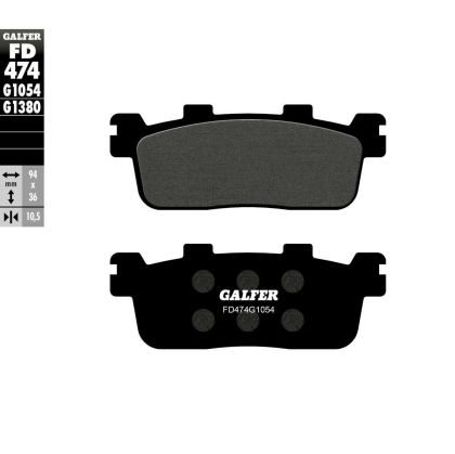 Tampoane Moto Spate Galfer SEMI METAL FD474G1054