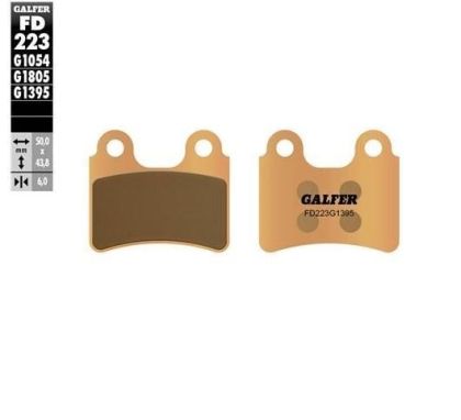 Μπροστινά/πίσω Moto Pads Galfer SINTERED COMPOUND FD223G1395