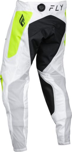 Pantaloni de motocross FLY RACING Evolution DST -Alb/Hi-Vis
