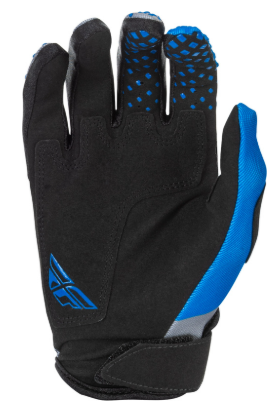 Kids motocross gloves FLY RACING Kinetic - Blue/Grey/Black
