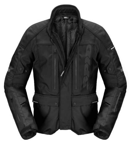 Textile motorcycle jacket SPIDI TRAVELER 3 EVO BLACK