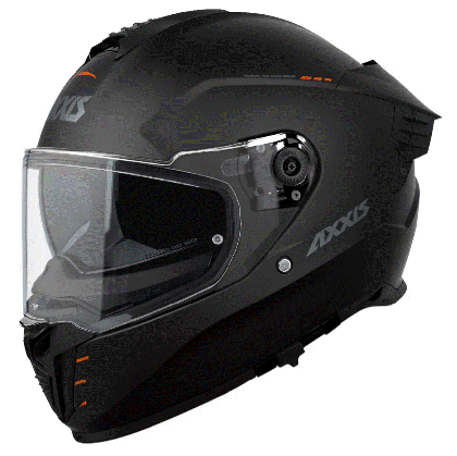 Helmet AXXIS HAWK EVO SV BLACK MATT