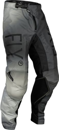 Pantaloni de motocross FLY RACING Kinetic Prodigy pentru copii-negru/gri deschis