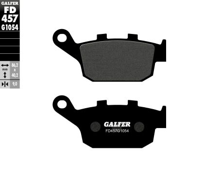 Tampoane Spate Moto Galfer SEMI METAL FD457G1054