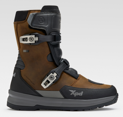 Μπότες μοτοσικλέτας XPD X-ADVENTURE H2OUT MID BROWN
