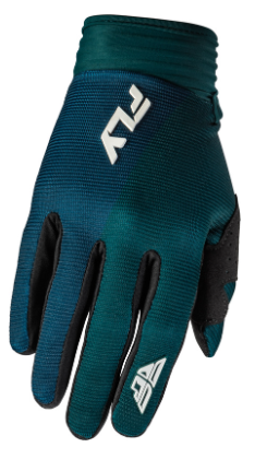 Mănuși motocross pentru femei FLY RACING F-16 Albastru/Alb