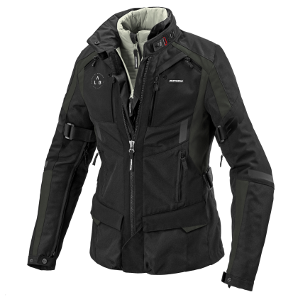 Дамско текстилно яке SPIDI 4 SEASON EVO  Dark green/Black
