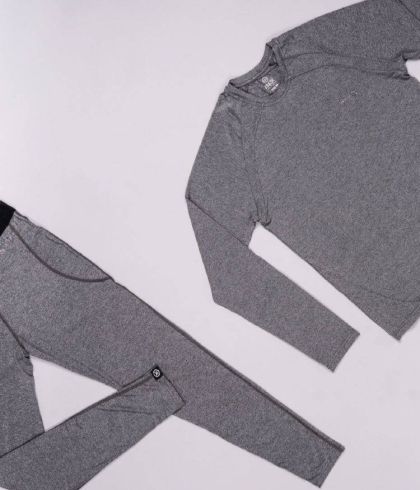 Top termic pentru femei KNOX Mia Dual Active LS Top Gri