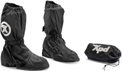 XPD X-COVER Pelerina de ploaie neagră pentru cizme/încălțăminte