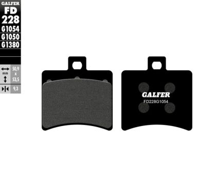Galfer SEMI METAL Rear Moto Pads FD228G1054