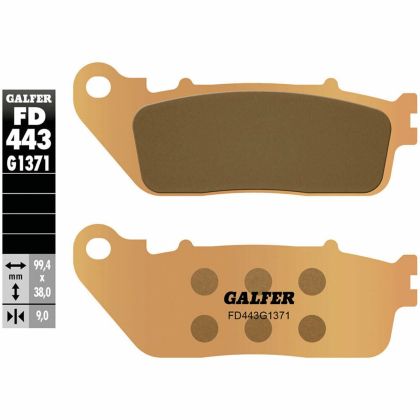 Задни мото накладки Galfer SINTERED COMPOUND FD443G1371