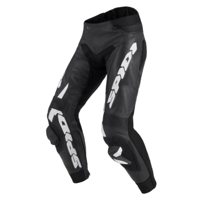 Leather pants SPIDI RR PRO WARRIOR BLACK/WHITE