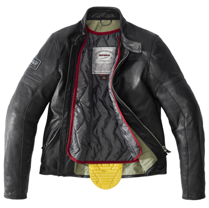 Δερμάτινο μπουφάν μοτοσικλέτας SPIDI VINTAGE Μαύρο