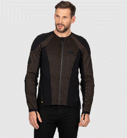 Geacă motocicletă de vară KNOX URBANE PRO® MK3 MARO