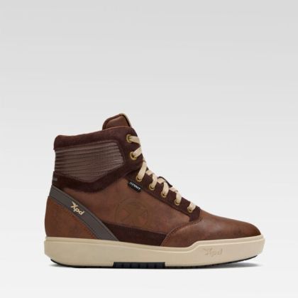 sneakers μοτοσικλέτας XPD MOTO-WAY H2OUT BROWN