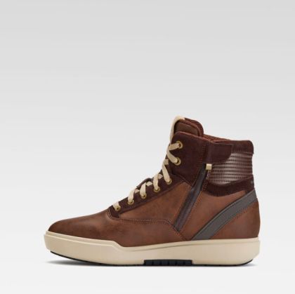 sneakers μοτοσικλέτας XPD MOTO-WAY H2OUT BROWN