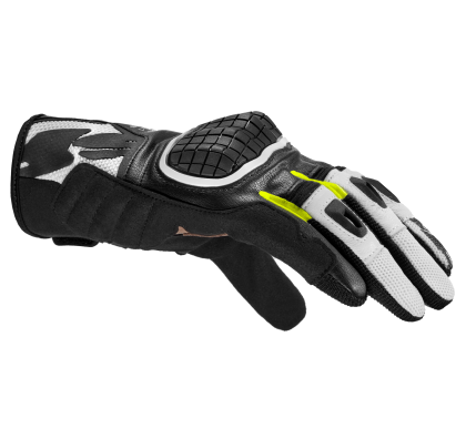 Moto gloves SPIDI G-WARRIOR BLACK/FLUO YELLOW